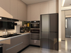 Modern Modular Designs Melamine Kitchen Cabinet