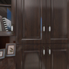 Classic Dark Style Storage Space Wardrobe