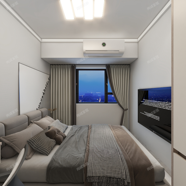 Modern style second bedroom-FoshanMeide-2