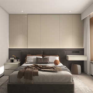 The Modern minimalist bedroom