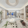 Modern cream style living room-FoshanMeide-2