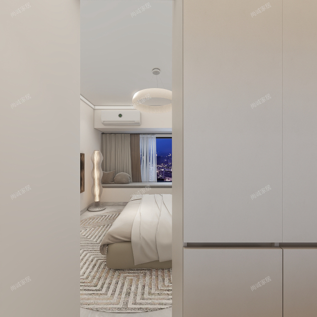 Minimalist style bedroom-FoshanMeide-2