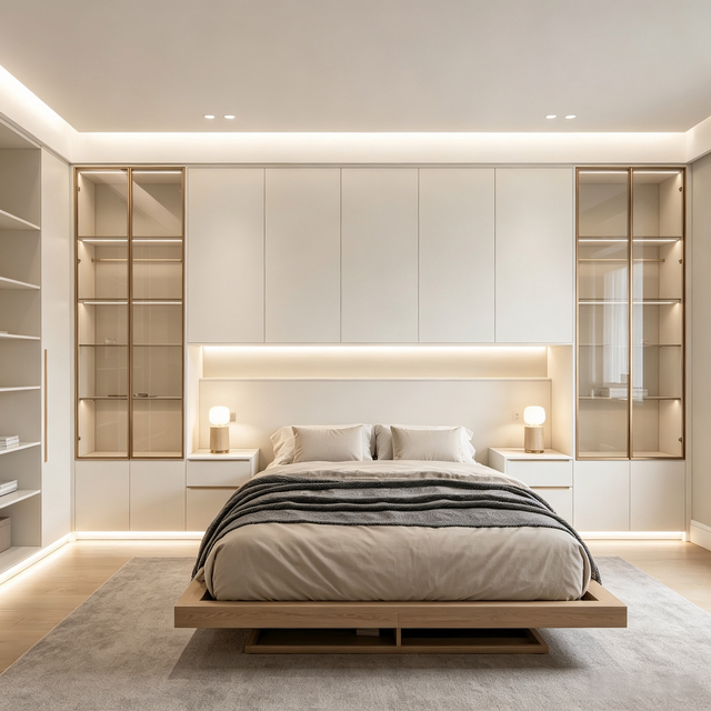 L‑Shaped Corner Wardrobe