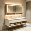 Minimalist Wall‑hung Double‑Sink Smart Vanity