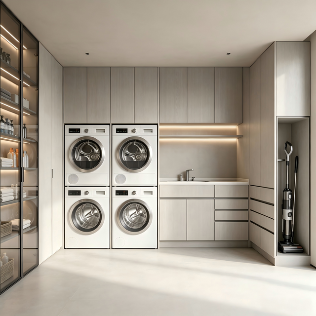 Custom Laundry Room, Maximize Your Household Storage