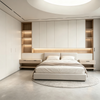 Integrated Minimalist Wardrobe Bedroom Whole‑House Customization
