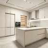 Light‑luxury Stainless Steel Kitchen Cabinets with Sintered Stone