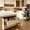 Custom Cream‑Wood Kitchen
