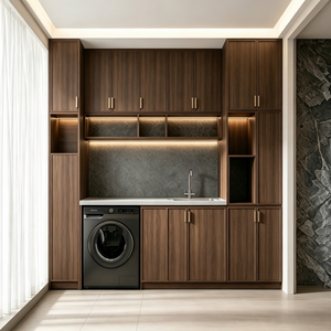 Multi‑Functional Balcony Laundry Cabinet For Integrated Washing & Storage
