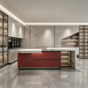 Color‑Contrast Kitchen Cabinet With Central Island