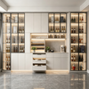 Full‑wall Multifunctional Wine Cabinet With Wine Racks & Home Bar