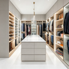 Walk‑in Closet With Central Island High‑end Custom Storage Wardrobe