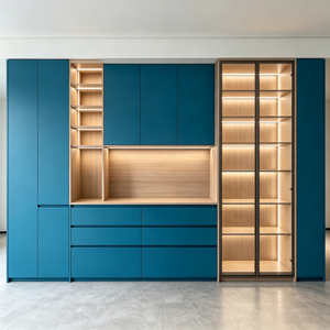 Integrated Multi‑Functional Sideboard Custom Cabinet