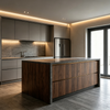 Modern Complete Kitchen Cabinet With Multi‑functional Island Counter