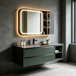 Combined Wall‑hung Smart Bathroom Vanity