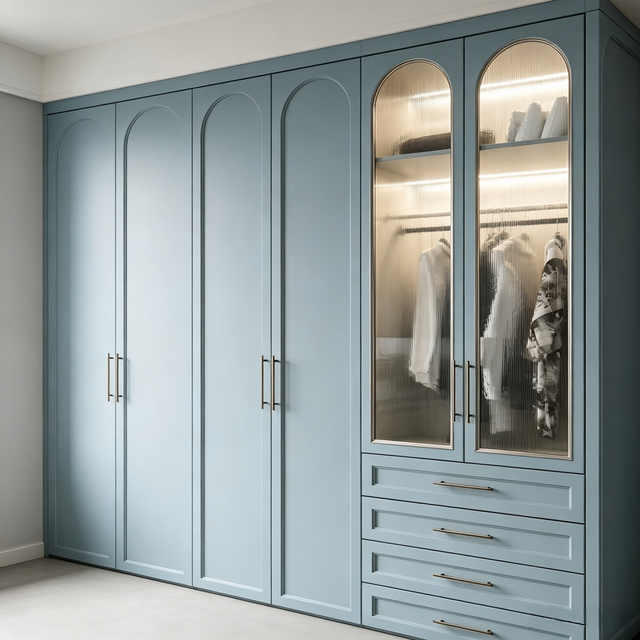 French Arched Luxury Custom Wardrobe