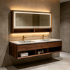 Minimalist Wall‑hung Double‑Sink Smart Vanity
