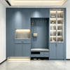Integrated Entryway Cabinet Shoe‑Changing Bench Hanging Area