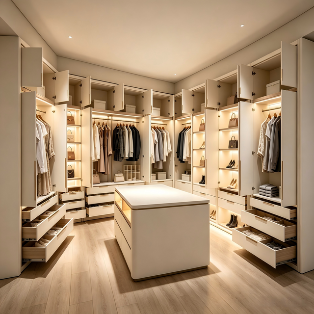 Luxury Walk‑in Closet 