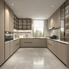 L‑Shape Custom Kitchen Cabinet With Multiple Color Options