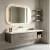 Wabi‑Sabi Floating Bathroom Vanity