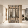 Minimalist Transparent Glass Walk‑in Closet