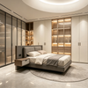 Light‑Luxury Glass‑Door Bedroom Whole‑House Customization