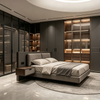 Light‑Luxury Glass‑Door Bedroom Whole‑House Customization