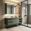 Floating Wall‑hung Vanity Multi‑functional Custom Bathroom Cabinet