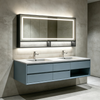 Minimalist Wall‑hung Double‑Sink Smart Vanity
