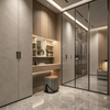 Walk‑in Closet With Integrated Dressing Vanity