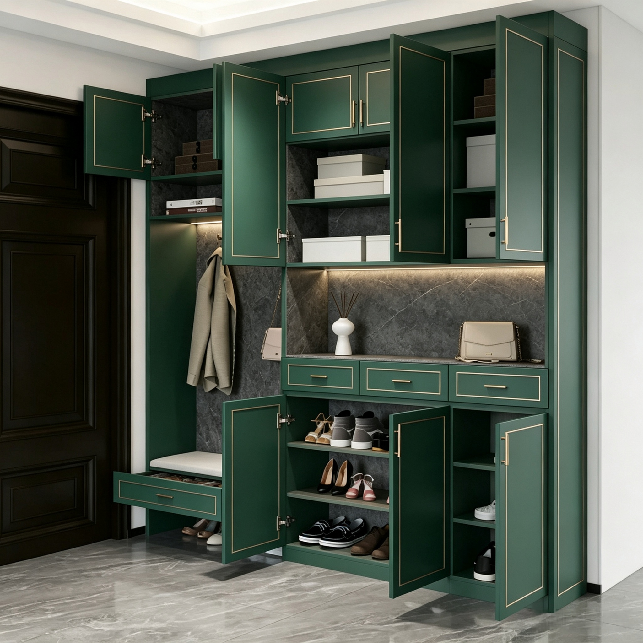 Multi‑Functional Entry Shoe Cabinet