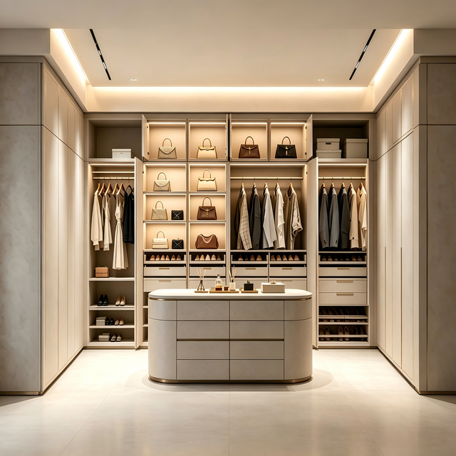 Luxury Walk‑In Closet Customization